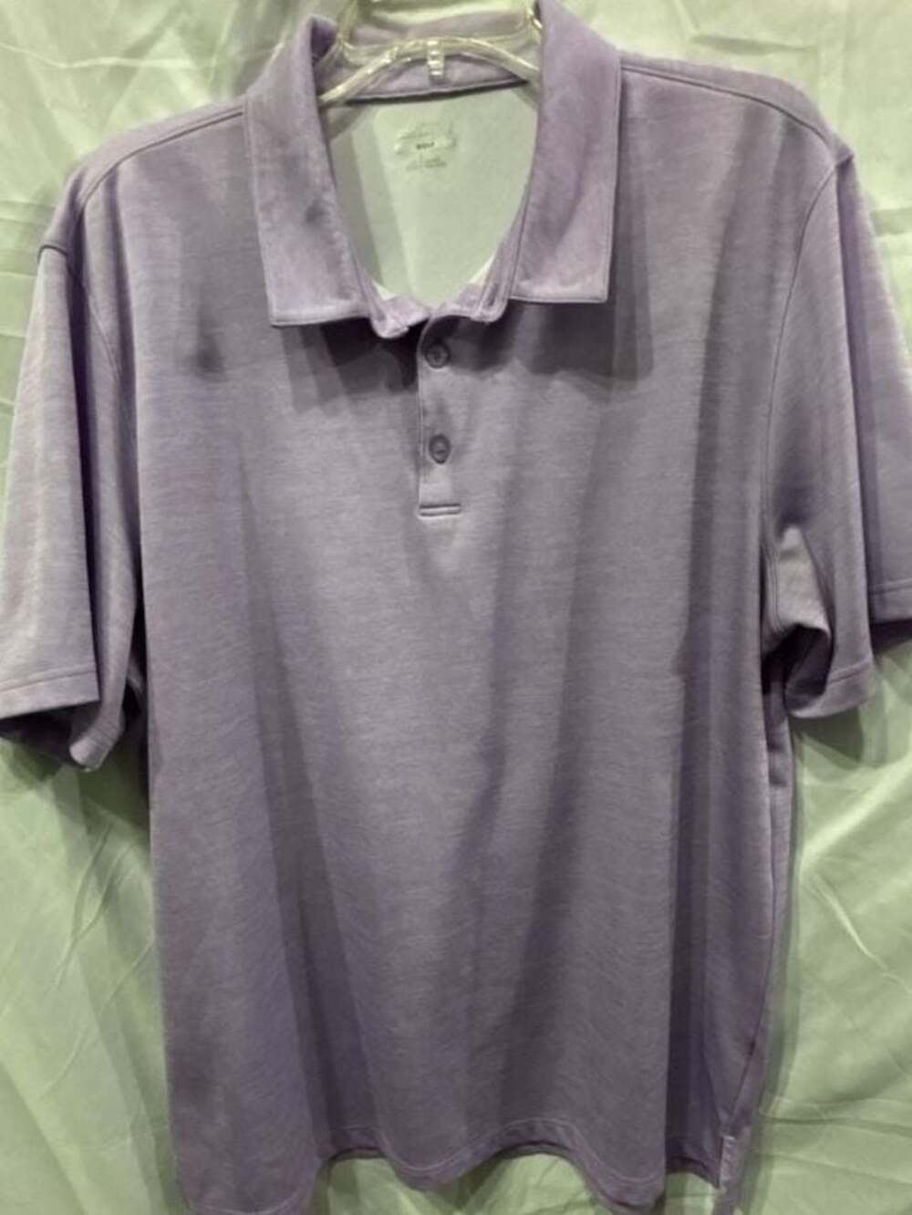 BCG Men's Performance Golf Purple Polo Shirt Size XL